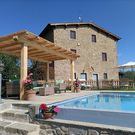 Villa Claudia Cavriglia Bagian luar foto