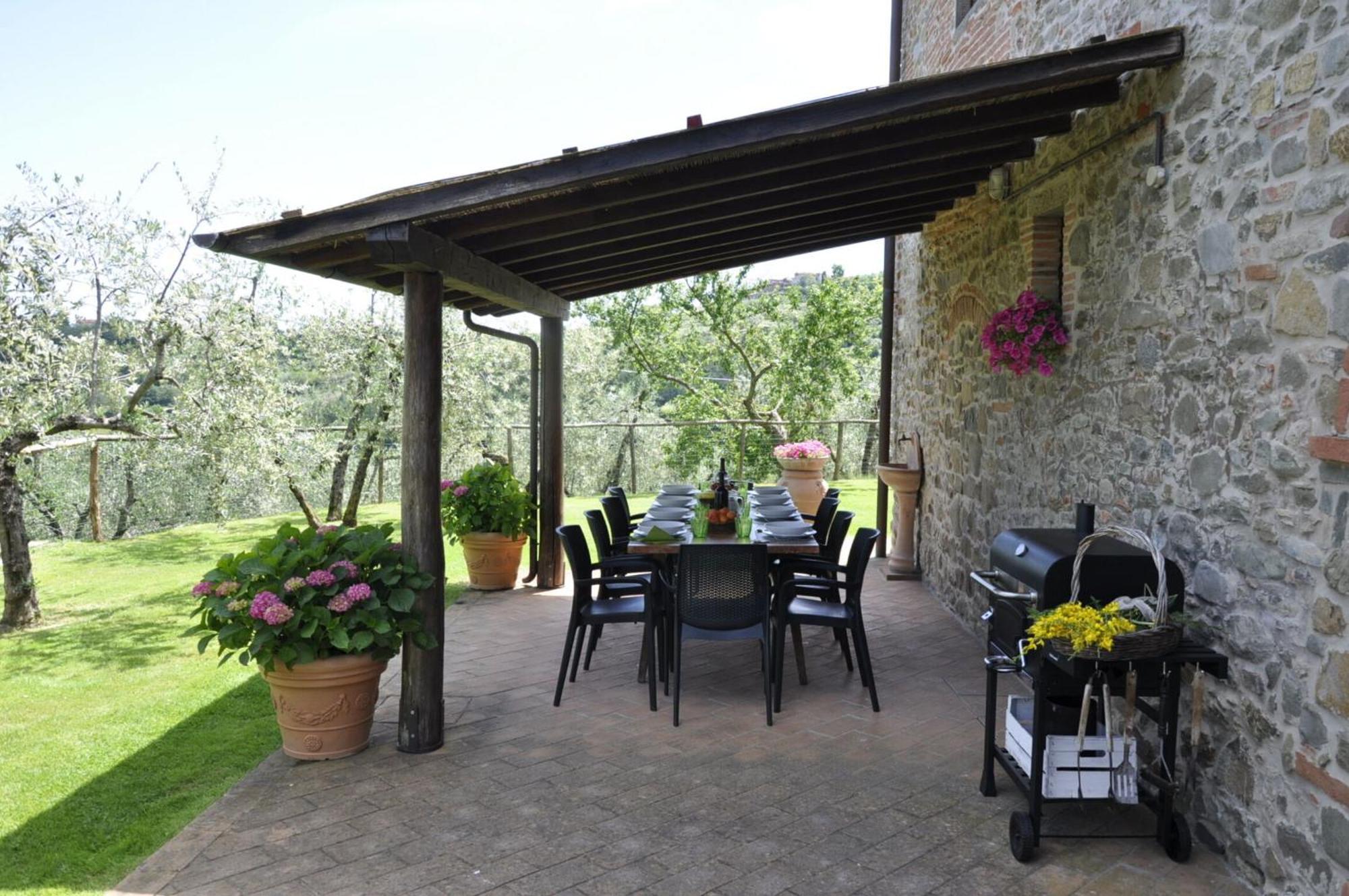 Villa Claudia Cavriglia Bagian luar foto