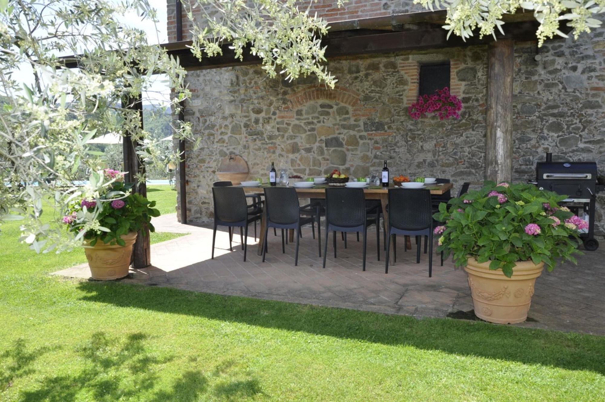 Villa Claudia Cavriglia Bagian luar foto