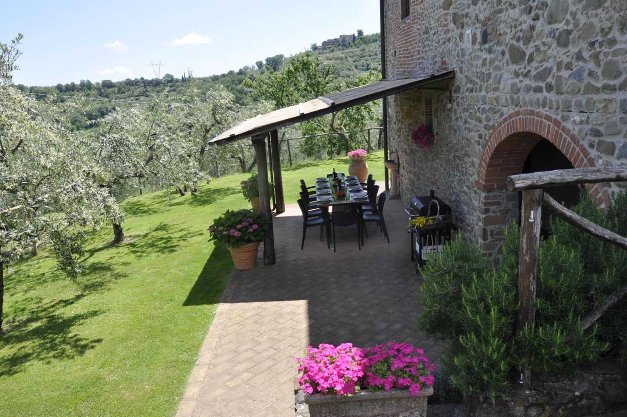 Villa Claudia Cavriglia Bagian luar foto