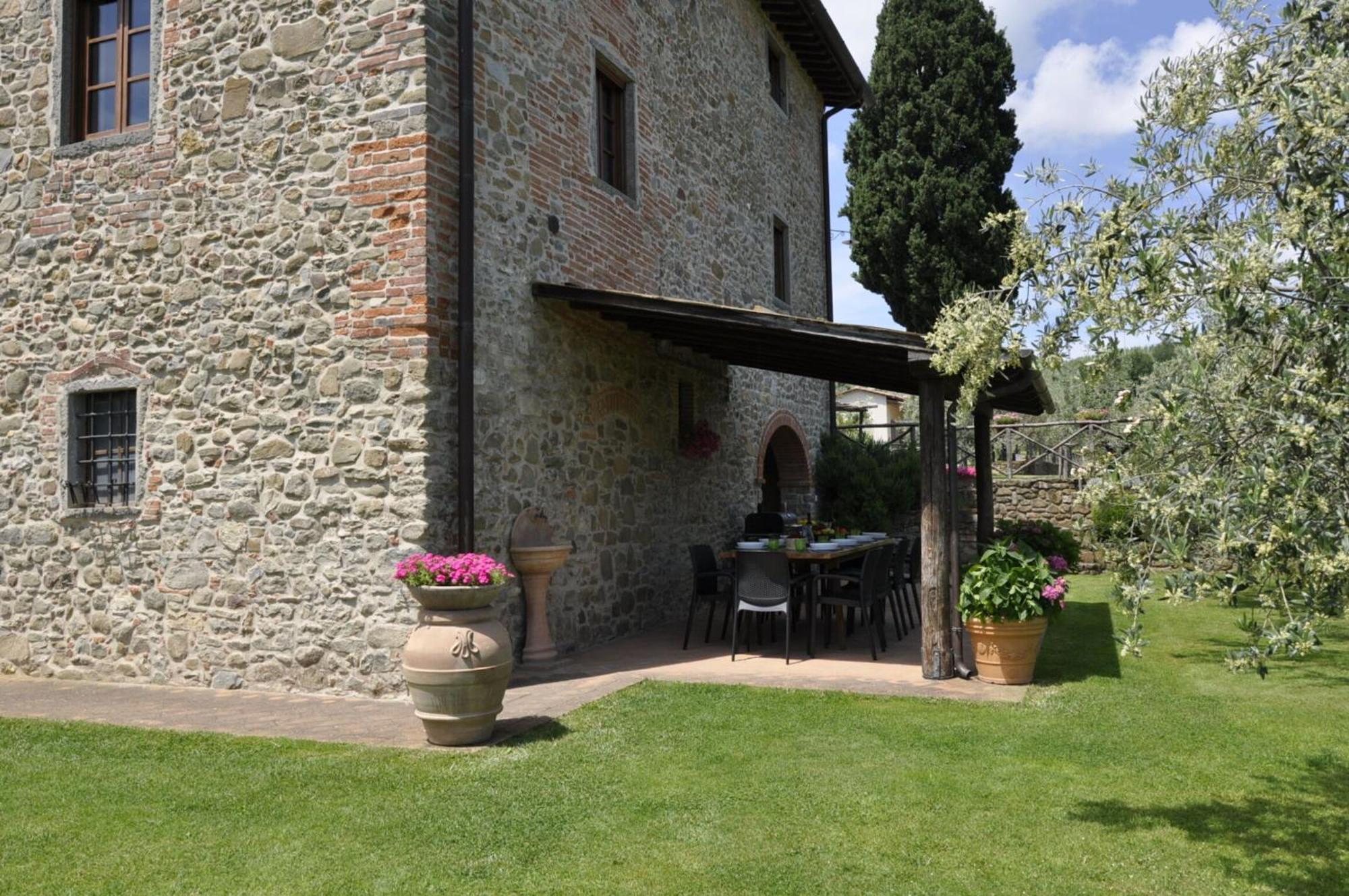 Villa Claudia Cavriglia Bagian luar foto