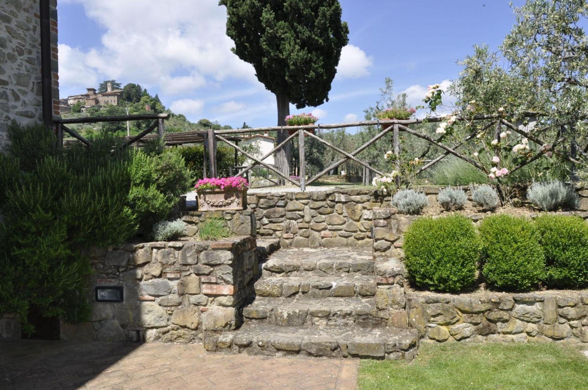 Villa Claudia Cavriglia Bagian luar foto