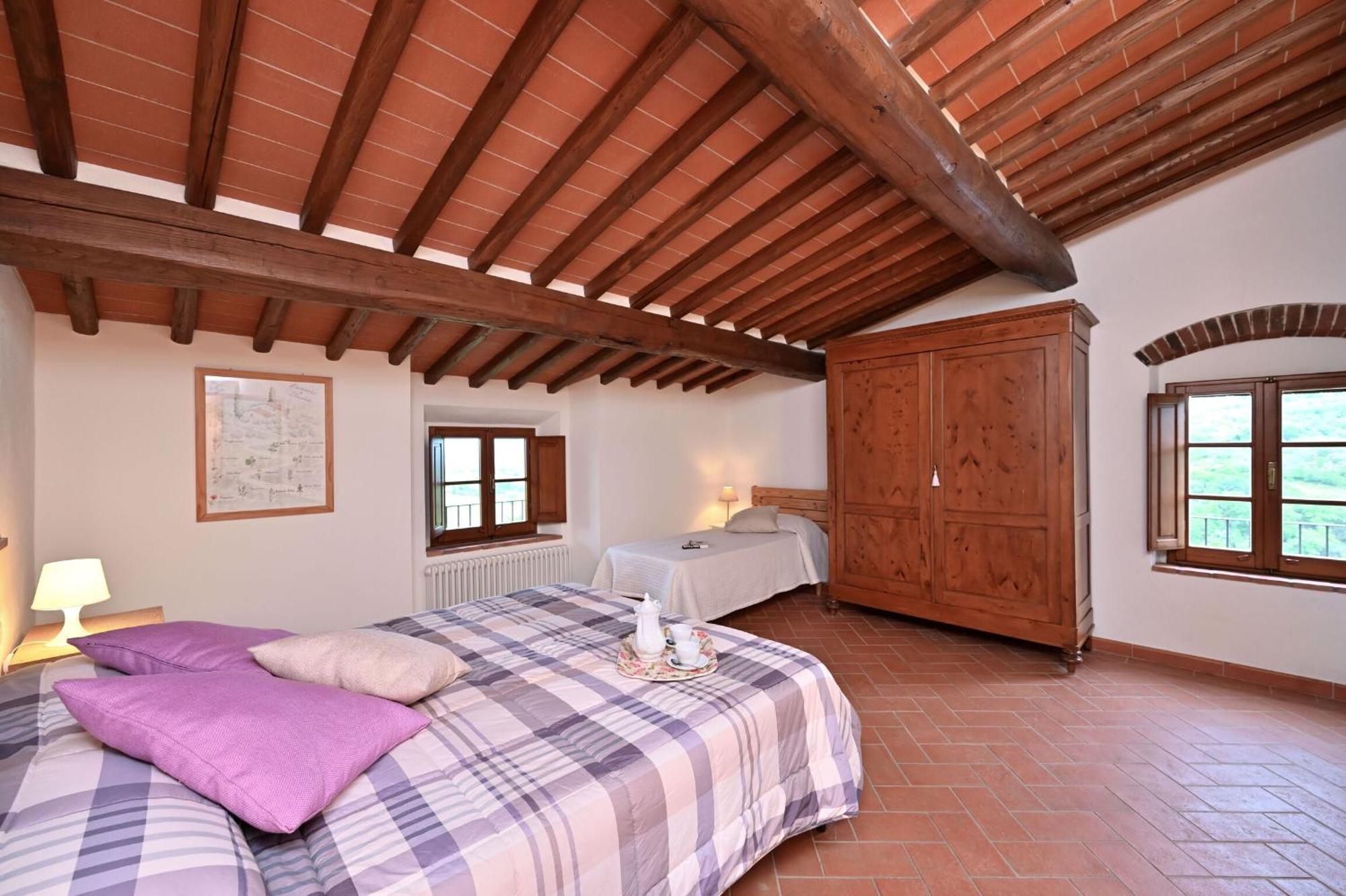 Villa Claudia Cavriglia Bagian luar foto