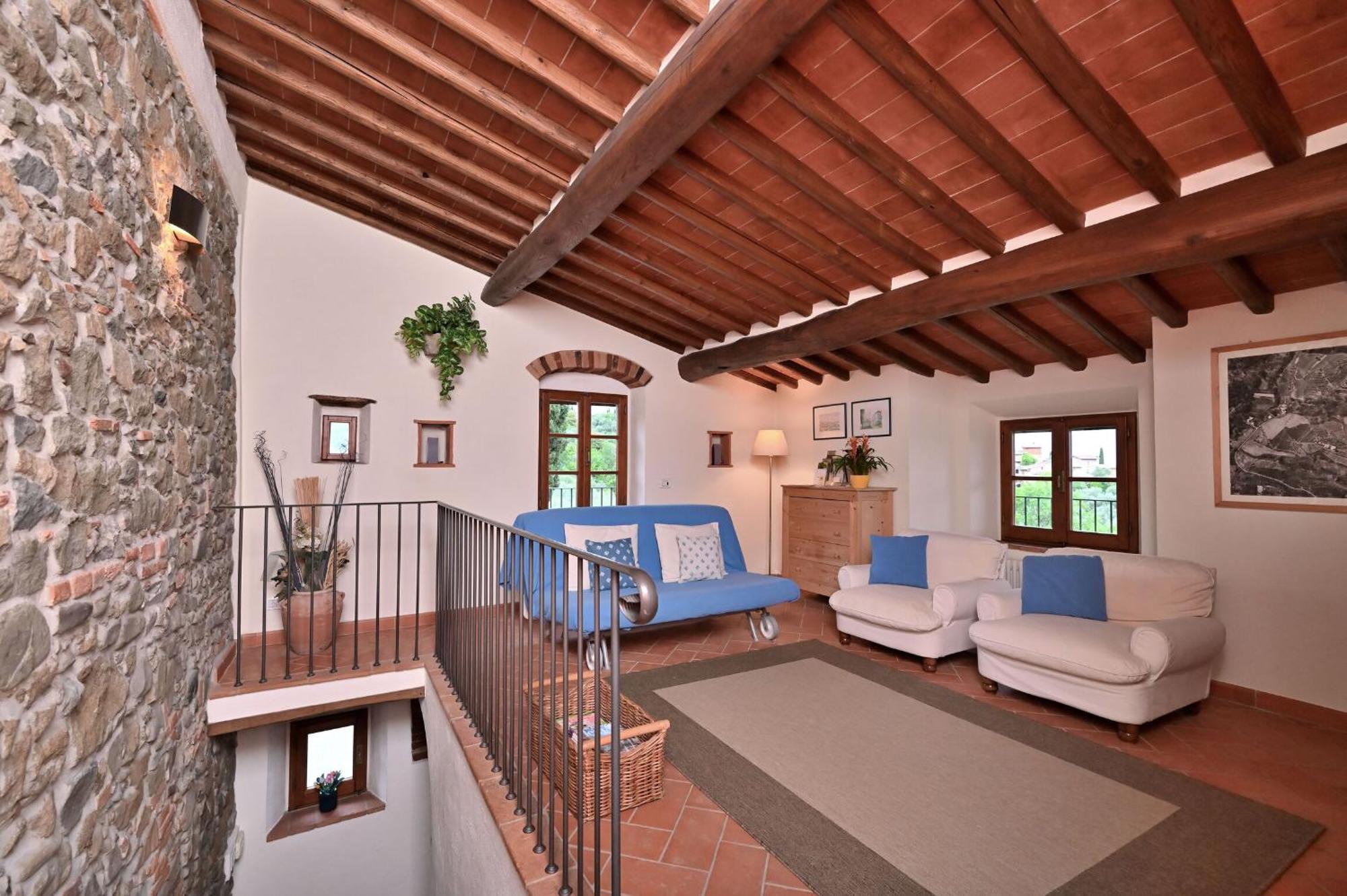 Villa Claudia Cavriglia Bagian luar foto