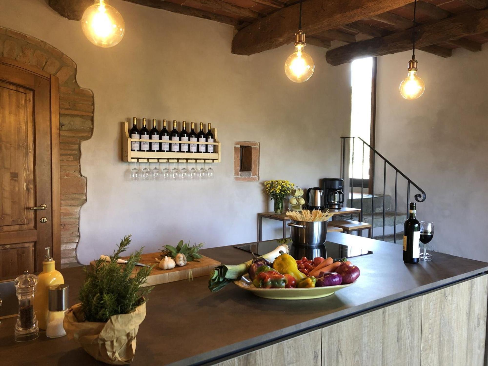 Villa Claudia Cavriglia Bagian luar foto