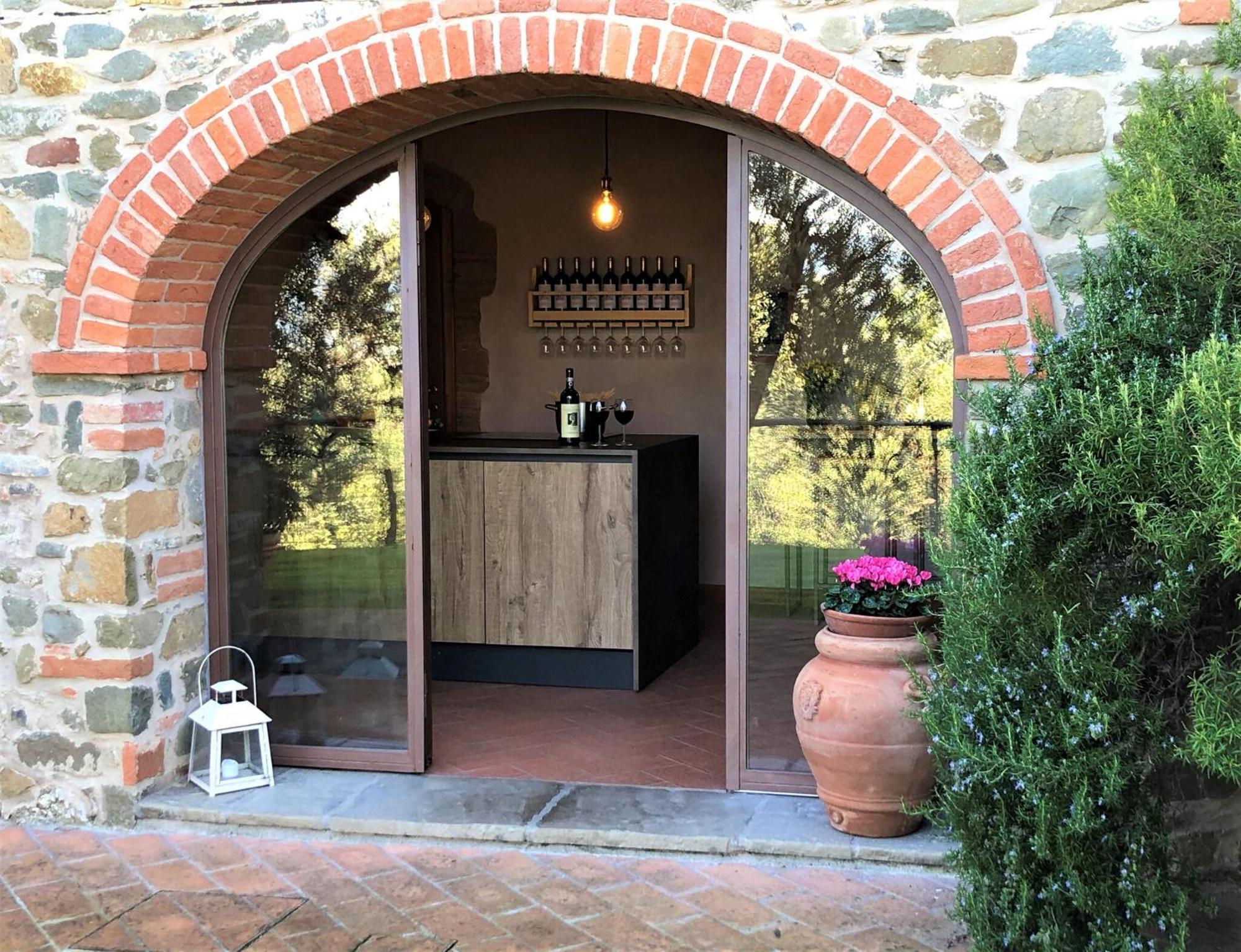Villa Claudia Cavriglia Bagian luar foto
