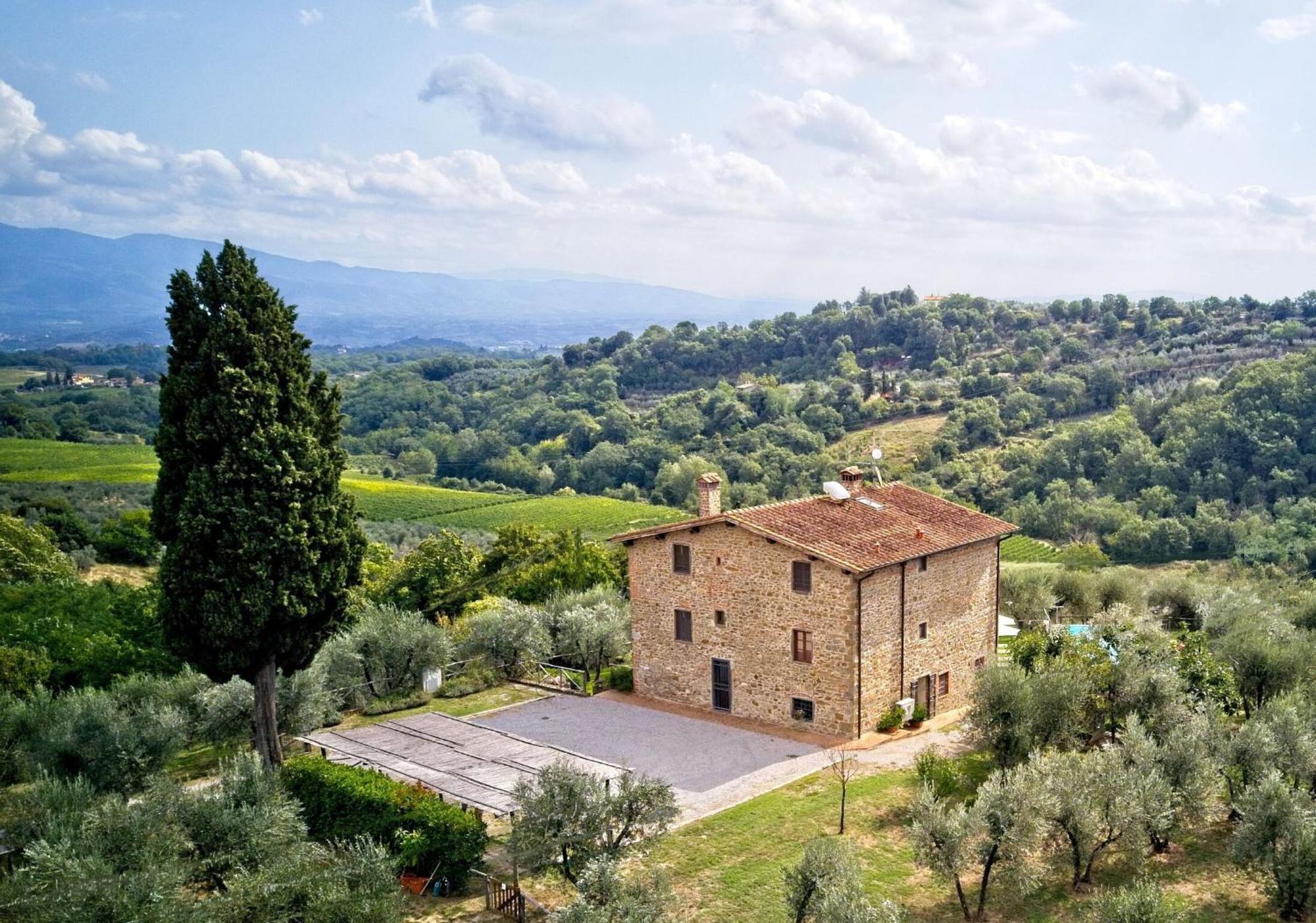 Villa Claudia Cavriglia Bagian luar foto